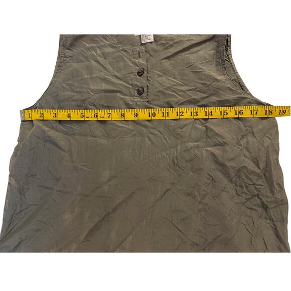 Silk Sleeveless Top - Size M - Picture 5 of 5
